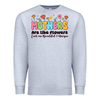 Heather Grey mothers are like flowers Premium Sweatshirt - JahusDesignShop