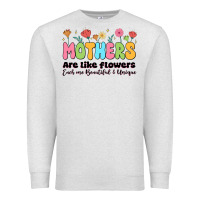 Oatmeal Heather mothers are like flowers Premium Sweatshirt - JahusDesignShop