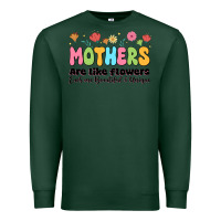 Sports Green mothers are like flowers Premium Sweatshirt - JahusDesignShop