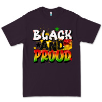 Plum black and proud Premium Tee - CowGirlArtShop
