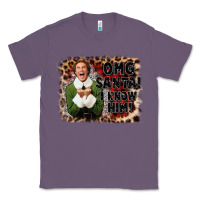 Lavender omg santa i know him elf Classic Tee - CowGirlArtShop
