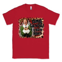 Red omg santa i know him elf Classic Tee - CowGirlArtShop