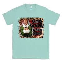 Seafoam omg santa i know him elf Classic Tee - CowGirlArtShop