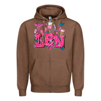 Chestnut lpn cancer  nurse with Zipper Hoodie - AdoDesignShop