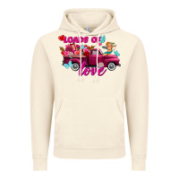 Vintage Artic Loads of love valentine's day truck Vintage Hoodie - FaDigitalArtStudio
