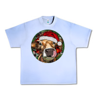 Grape Ice Hereford Cow Christmas Urban Heavy Tee - RanaPortraitStore