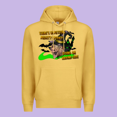 There's Something Mighty Going On Around Here Pig Premium Hoodie Designed By Lillyallendesigns