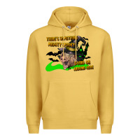 Antique Gold there's something mighty going on around here pig Premium Hoodie - LillyAllenDesigns