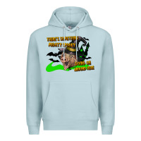Blue Mist there's something mighty going on around here pig Premium Hoodie - LillyAllenDesigns
