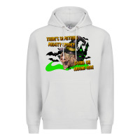 Dove Grey there's something mighty going on around here pig Premium Hoodie - LillyAllenDesigns