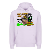 Lilac there's something mighty going on around here pig Premium Hoodie - LillyAllenDesigns