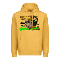 Mustard there's something mighty going on around here pig Premium Hoodie - LillyAllenDesigns