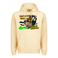Pina Colada there's something mighty going on around here pig Premium Hoodie - LillyAllenDesigns