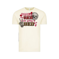 Vintage Arctic Valentine's Day roses are red i am going to bed Vintage Tee - FaDigitalArtStudio