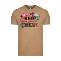 Vintage Coffee Valentine's Day roses are red i am going to bed Vintage Tee - FaDigitalArtStudio