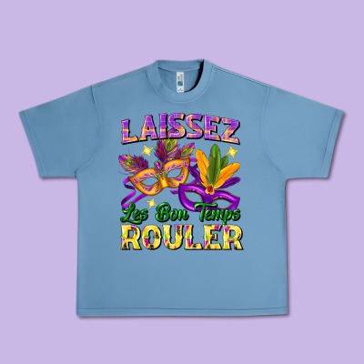Laissez Les Bon Temps Rouler Urban Heavy Tee Designed By Fadigitalartstudio