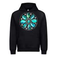 Black turquoise gemstone Urban Hoodie - JahusDesignShop