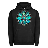 Pigment Black turquoise gemstone Urban Hoodie - JahusDesignShop