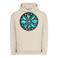 Pigment French Oak turquoise gemstone Urban Hoodie - JahusDesignShop