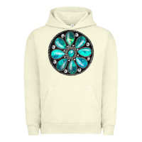 Pigment Pistachio turquoise gemstone Urban Hoodie - JahusDesignShop