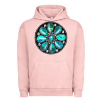 Pigment Salmon turquoise gemstone Urban Hoodie - JahusDesignShop