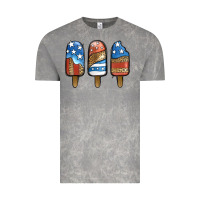 Cloud Rock Patriotic Leopard Popsicles Vintage Tee - Jasminsmagicworld