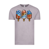 Vintage Zinc Patriotic Leopard Popsicles Vintage Tee - Jasminsmagicworld