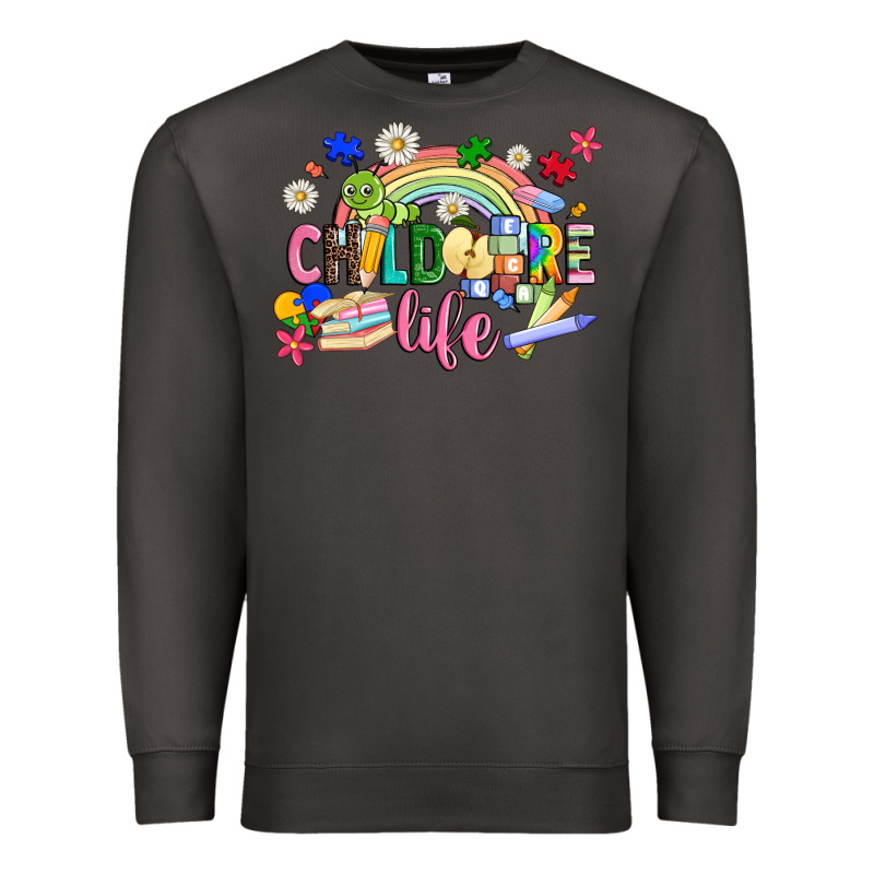 Childcare Life Premium Sweatshirt by JahusDesignShop | Teevron