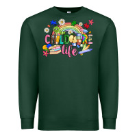 Sports Green childcare life Premium Sweatshirt - JahusDesignShop