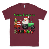 Burgundy nothing runs like a reindeer Classic Tee - CowGirlArtShop