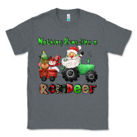 Charcoal Heather nothing runs like a reindeer Classic Tee - CowGirlArtShop