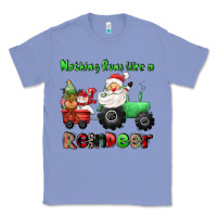 Colony Blue nothing runs like a reindeer Classic Tee - CowGirlArtShop