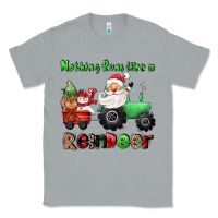 Heather Grey nothing runs like a reindeer Classic Tee - CowGirlArtShop