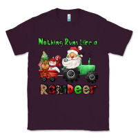Plum nothing runs like a reindeer Classic Tee - CowGirlArtShop