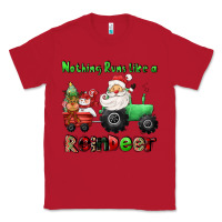 Red nothing runs like a reindeer Classic Tee - CowGirlArtShop