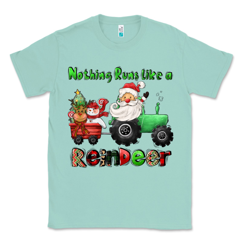 Nothing Runs Like A Reindeer Classic Tee by CowGirlArtShop | Teevron