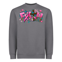 Storm cancer faith cross Heavyweight Sweatshirt - AdoDesignShop