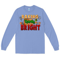 Colony Blue baking spirits bright Long Sleeve Tee - FaDigitalArtStudio