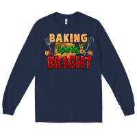 Navy baking spirits bright Long Sleeve Tee - FaDigitalArtStudio