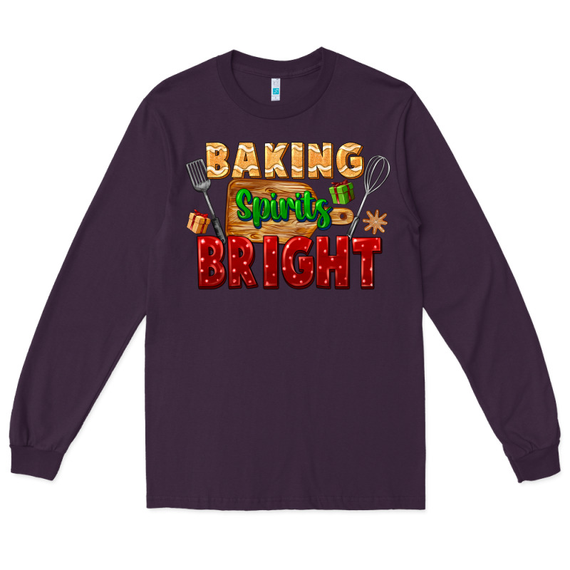 Baking Spirits Bright Long Sleeve Tee by FaDigitalArtStudio | Teevron