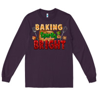 Plum baking spirits bright Long Sleeve Tee - FaDigitalArtStudio