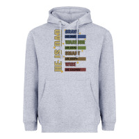 Heather Grey bible verses Heavyweight Hoodie - JahusDesignShop
