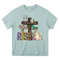 Arona He is risen Easter Day Heavy Core Tee - HowdyJamesFarm