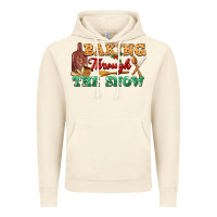 Vintage Artic baking through the snow Vintage Hoodie - FaDigitalArtStudio