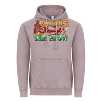 Vintage Zinc baking through the snow Vintage Hoodie - FaDigitalArtStudio