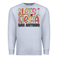 Heather Grey lets fiesta san antonio Premium Sweatshirt - JahusDesignShop