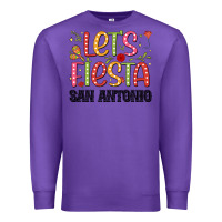 Purple lets fiesta san antonio Premium Sweatshirt - JahusDesignShop