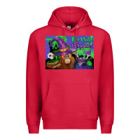 Cardinal Too Cute To Spook Baby Orangutan Premium Hoodie - LillyAllenDesigns