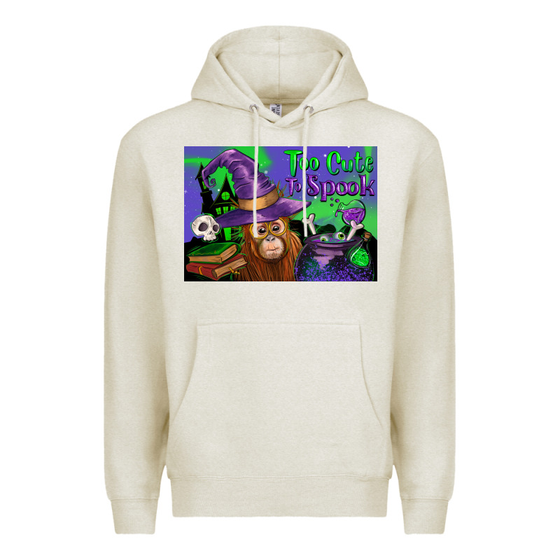 Too Cute To Spook Baby Orangutan Premium Hoodie by LillyAllenDesigns | Teevron