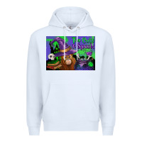 White Too Cute To Spook Baby Orangutan Premium Hoodie - LillyAllenDesigns